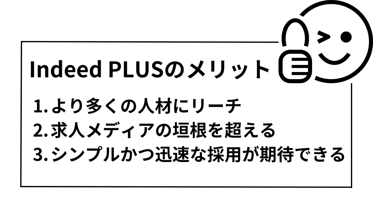 Indeed PLUSのメリット