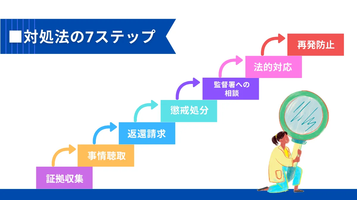 改ざんを発見した時の対処法7つのステップ