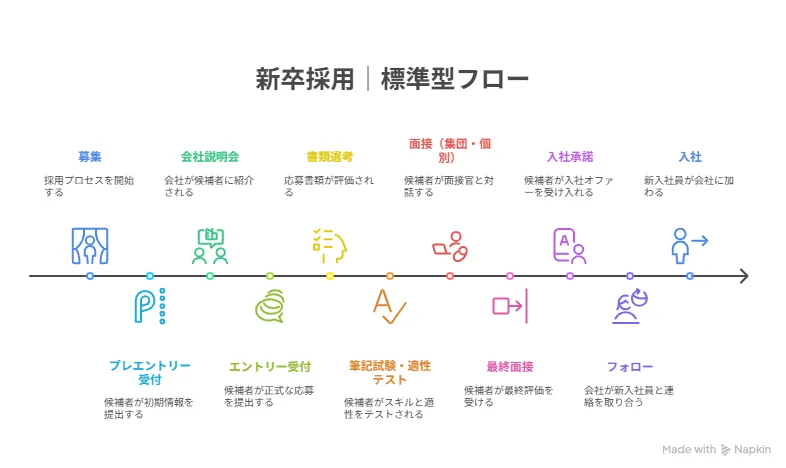 標準型フロー:最もスタンダードなアプローチ