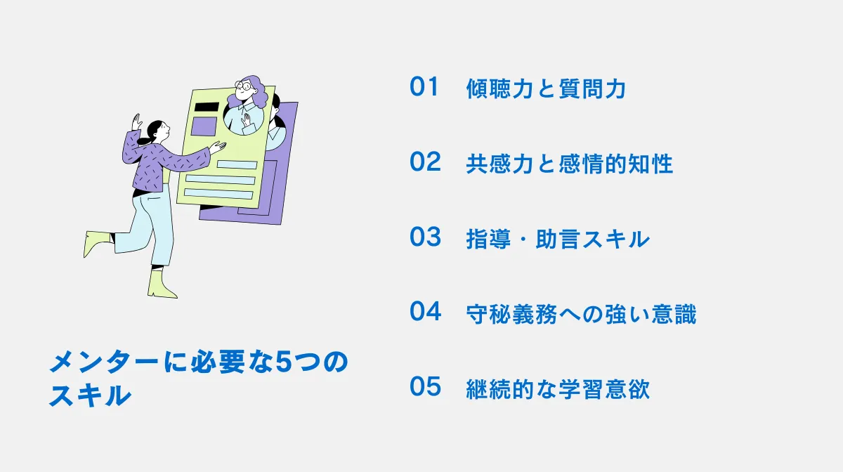 メンターに求められる5つの必須スキル