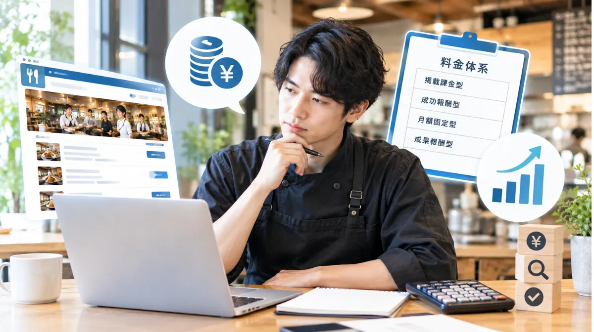 4.飲食求人サイトの費用の考え方と料金体系の選び方
